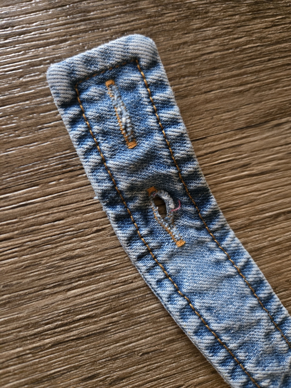 Lulu's Denim Halter Mini Dress in Light Blue - Picture 7 of 9